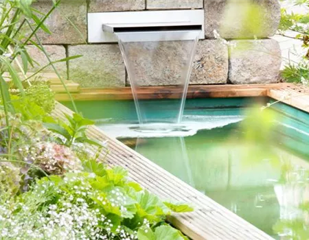 Wasserspiele im Garten – die beste Abkühlung im Sommer