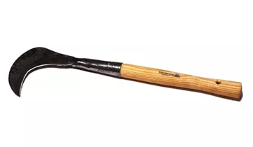 Gartensichel 40cm lackiertem Eschenstiel
