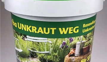 Rasendünger mit Unkrautvernichter