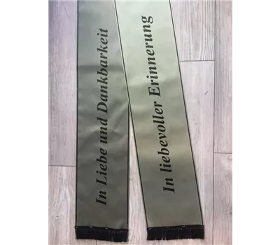 Schleife für Trauerkranz