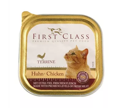 First Class Katzenschale Huhn