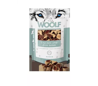 Woolf chicken & cod sushi