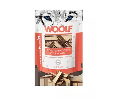 Woolf soft sandwich of salmon