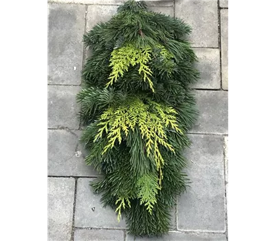 Türzopf ohne Dekoration 40 cm